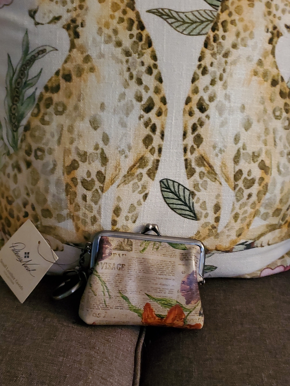 Patricia Nash Floral Kiss-Lock Coin Purse